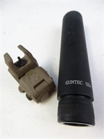 Guntec USA Fake Suppressor & Gun Sight