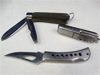 (3) Assorted Vintage Pocket Knives