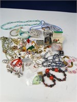 Variety of Costume Jewelry Odds & Ends