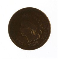 1874 Indian Head Cent *Better Date
