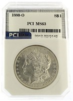 1880-O MS63 Morgan Silver Dollar