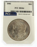 1892 MS64 Morgan Silver Dollar *KEY DATE