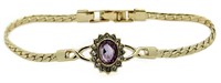 Genuine Amethyst Royale Bracelet