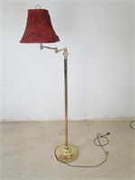 Vintage Brasslike Floor Lamp