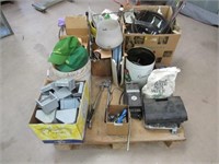 Organizational Boxes, Solder Iron and Face Shield-