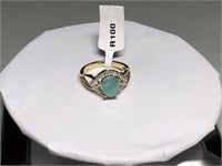 $200. S/Silver Emerald CZ Ring
