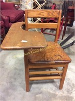 Wooden School Desk