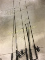 5 Fishing Poles