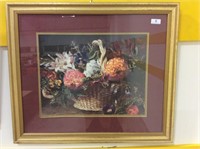 Framed Flower Art Print