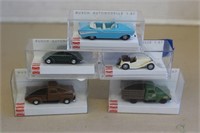 SELECTION OF BUSCH 1:87 AUTOS