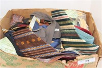 BOX LOT OF TIES