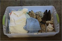 SELECTION OF VINTAGE BABY CLOTHES AND SHOES