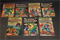 Marvel Captain America Comic Books - 1975/1976