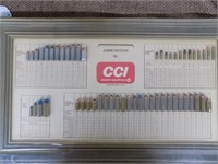 CCI Bullet Board approx 13.75"x24"