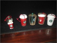 5 Starbucks Christmas Ornaments