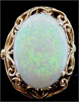 Opal Ring, Yellow Gold