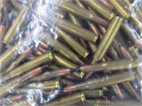 100rds Black tip 30-06 Military surplus ammo.