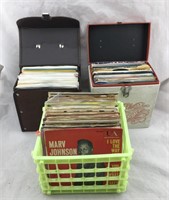 Collection of 45RPM Vinyl Records