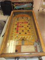 Circa 1930's Football Pinball Machine.