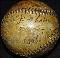Signed Baseball 1930 World Series