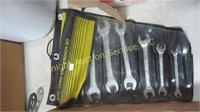 7 PC STANLEY WRENCH SET