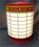 Vintage Matchbox Light Up Store Counter Display