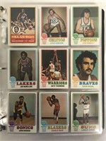 1973 Topps Basketball Set.