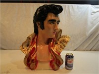 Buste d'Elvis des années 70 original