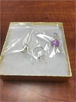 Three piece jewelry gift set