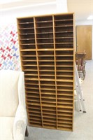 Large wooden file unit