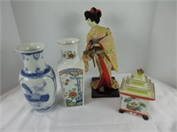 4 DECOR CHINESE PIECES