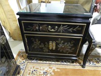 ORIENTAL  1 DRAWER END TABLE