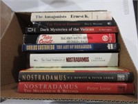 BOX: ASSORTED THOUGHT PROVOKING BOOKS
