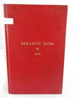 SARAWAK SAGA, 1973 EDITION, SIGNED BY AUTHOR
