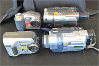 Mixed Lot Sony Cameras & Video Recorders