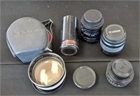 (5) Mixed Lot of Camera Lenses