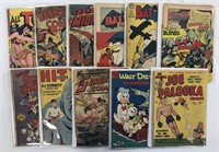 Golden Age Lot of 92 Comics, 2 Boxes