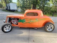 1933 FORD 3-WINDOW COUPE, “MR. 33”, VIN#