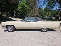 1968 CADILLAC DEVILLE CONVERTIBLE, VIN# F8117956,