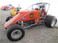 #5, 1990’S SPRINT CAR – “ORANGE GAMBLER”, RUSS