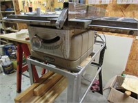 Craftsman Table Saw, Work Table with Grinder, Work