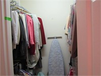 Contents of Bedroom Closet: Clothes, Shoes, Purses