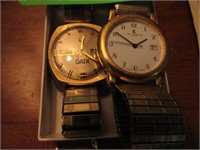 Two Men's Wrist Watches: Ted Lapidus, Paris, Flex