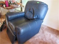 Leather Recliner: Dark Navy or Green?