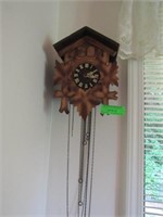 Cuckoo Clock with Weights