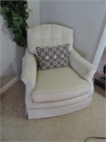 Upholstered Arm Chair with Cushion