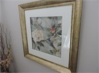 Framed Print of Hummingbirds, 32.5" x 32"