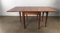 Cherrywood gate leg dining table