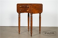 Antique Drop Leaf End Table (2 of 2)