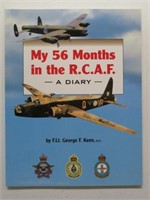 MY 56 MONTHS IN THE R.C.A.F. SOFTBOUND BOOK